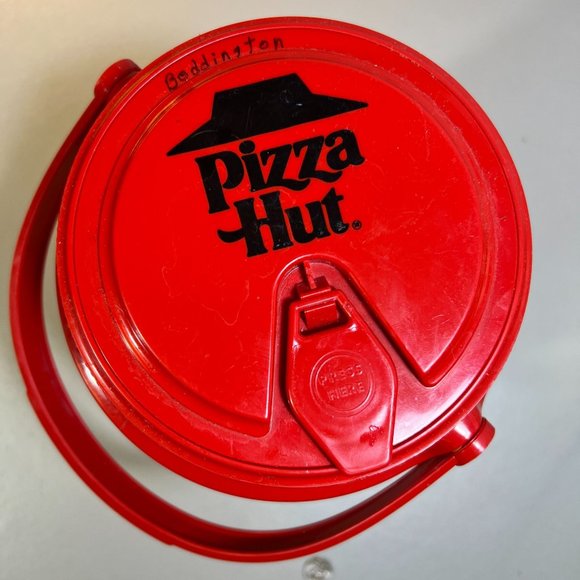 PIZZA HUT Red and White Gott Cooler (VIntage 1980's) - Picture 3 of 9
